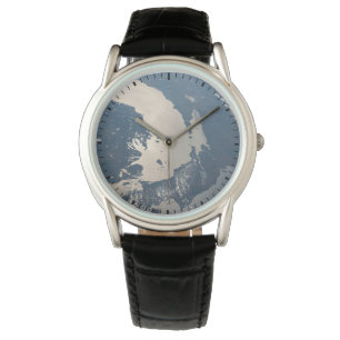 Zonnestraal voor Lake Michigan Horloge