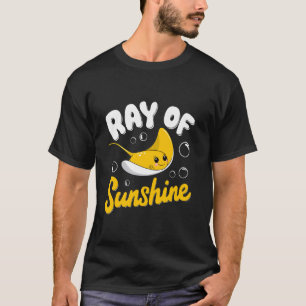 Zonnestraal Zee Oceaans Stingray Dier Manta Rog T-shirt