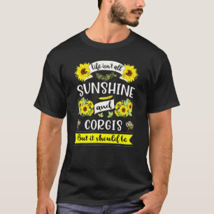 Zonnestralen En Corgis Welsh Corgi Hondeneigenaar T-shirt