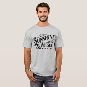 Zonnestralen en Whiskey T-shirt