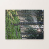 Zonnestralen in het Zwarte Woud Legpuzzel (Horizontaal)
