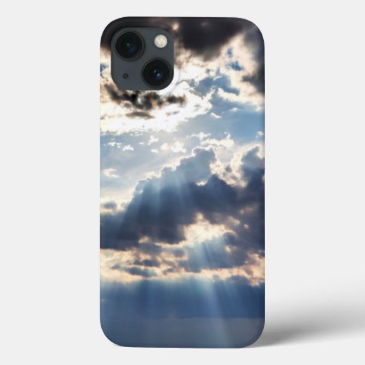 Zonnestralen van boven Case-Mate iPhone case (Achterkant)