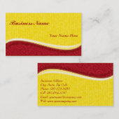 zonnestralen visitekaartje (Voorkant / Achterkant)