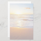 Zonnestrand Briefpapier (Voorkant / Achterkant)