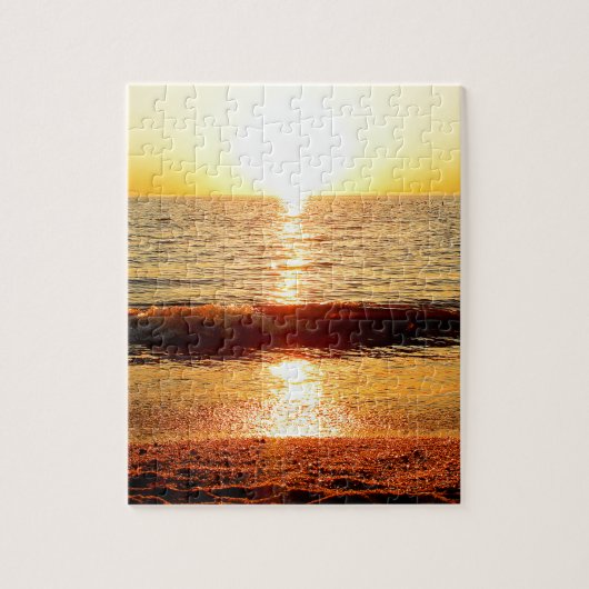 Zonnestrand, Cape May NJ Legpuzzel (Verticaal)