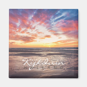 Zonnestrand en zee magneet