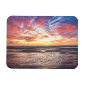 Zonnestrand en zee magneet (Horizontaal)