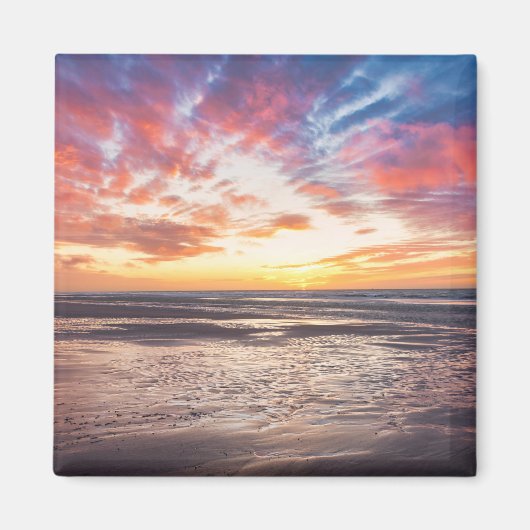 Zonnestrand en zee magneet (Voorkant)