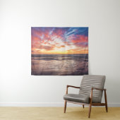 Zonnestrand en zee wandkleed (In Situ (horizontaal))