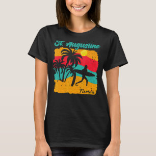  zonnestrand Surfing St Augustine Florida T-shirt
