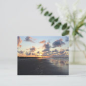 Zonnestrandochtend Briefkaart (Staand voorkant)