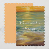 Zonnestrandvoorstel Kaart (Voorkant / Achterkant)