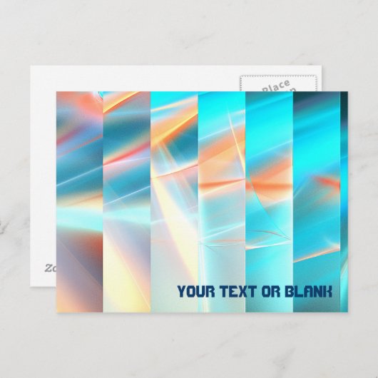 Zonnestrips Briefkaart (Voorkant / Achterkant)