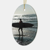 Zonnesurfen Keramisch Ornament (Links)