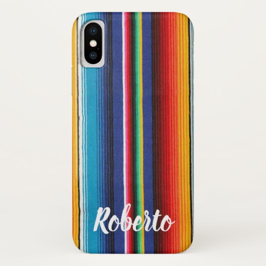 Zonnesurflanket met aangepaste naam afdrukken Case-Mate iPhone case (Achterkant)