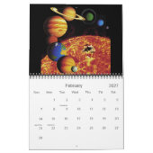 Zonnesysteemkalender Kalender (Feb 2027)
