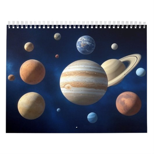 Zonnesysteemmontage Kalender (Hoes)