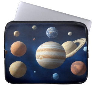 Zonnesysteemmontage Laptop Sleeve