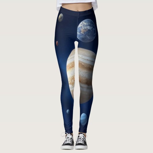 Zonnesysteemmontage Leggings (Voorkant)