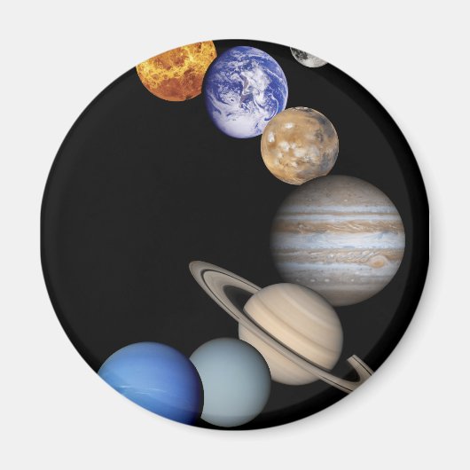 Zonnesysteemmontage Magneet (Voorkant)