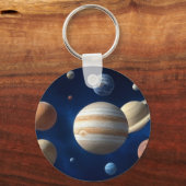 Zonnesysteemmontage Sleutelhanger (Achterkant)