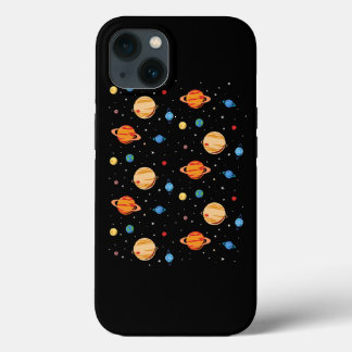 Zonnesysteemplaneten astronomische ruimtevaartmeis iPhone 13 hoesje