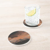 Zonnetijd 4 zandsteen onderzetter (Zijkant)