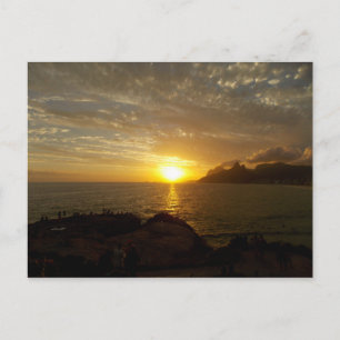 Zonnetijd in Brazilië Briefkaart