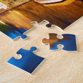 Zonnetijd in Brugge. België Legpuzzel (Zijkant)