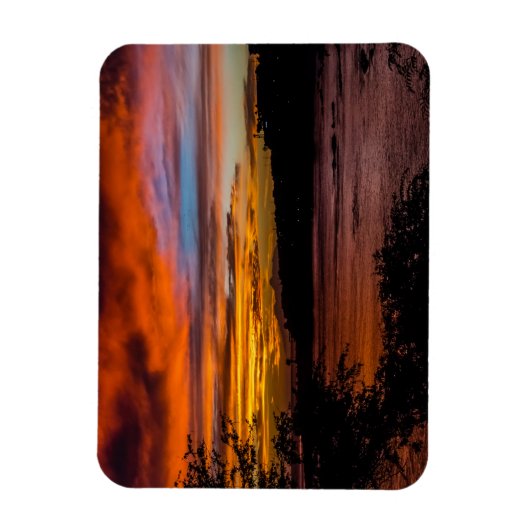 Zonnetijd in Praia, Kaapverdië Magneet (Verticaal)