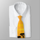 Zonnetijd in Serengeti Stropdas (Gebonden)