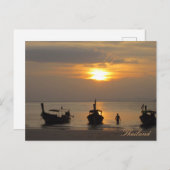 Zonnetijd in Thailand Briefkaart (Voorkant / Achterkant)