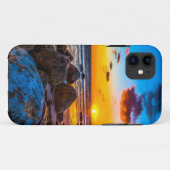 Zonnetijd in Zee Case-Mate iPhone Case (Achterkant (horizontaal))