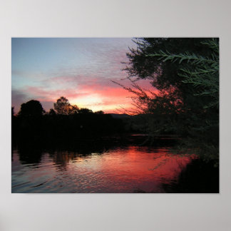 Zonnetijd op de Rogue Poster