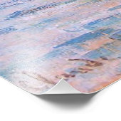 Zonnetijd op de Seine Claude Monet Foto Afdruk (Hoek)