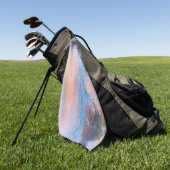 Zonnetijd op de Seine Claude Monet Golfhanddoek (Groen)