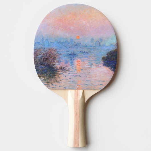 Zonnetijd op de Seine Claude Monet Tafeltennisbatje (Voorkant)