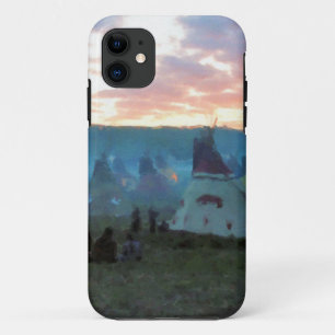 Zonnetijd op het kamp iPhone 11 hoesje
