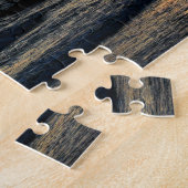 Zonnetijd op het strand legpuzzel (Zijkant)