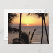 Zonnetijd op Maui Briefkaart (Voorkant / Achterkant)