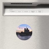 Zonnetijd op Notre Dame de Paris Magneet (Insitu (Vaatwasser))