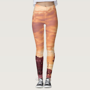 Zonnetijd over Basilica op het Venetië-plein Leggings
