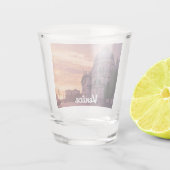 Zonnetijd over de Basilica in Venetië Shot Glas (Achterkant)