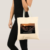 Zonnetijd over de Serengeti Tote Bag (Voorkant (product))