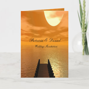 Zonnetijd over een bruiloft