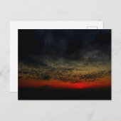 Zonnetijd voor het Storm Briefkaart (Voorkant / Achterkant)