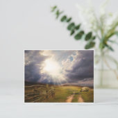 Zonneuwen, weiden en oude Briefkaarten van de Hout (Staand voorkant)