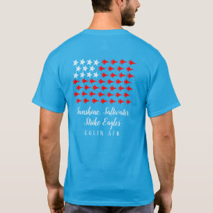 Zonneuwen, zout water, strike adelaars - T-shirt U