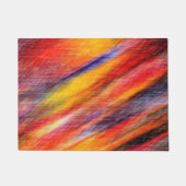 Zonnevaste Abstracte kleuren Deurmat (Voorkant)