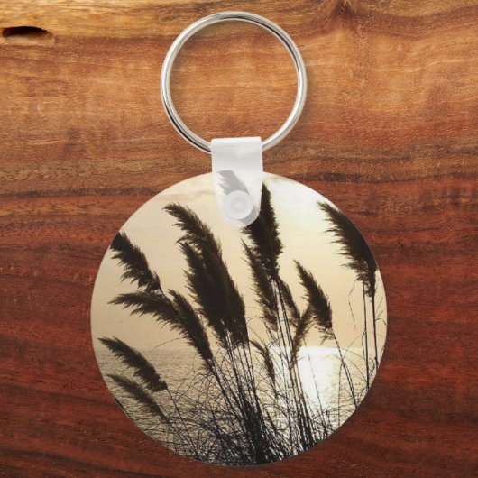 Zonnevaste Button Sleutelhanger (Voorkant)